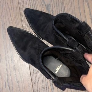 Lukas Suede Cowboy Boots YSL